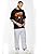 LEOTUDE Half Sleeve Oversized Cottonblend Round Neck Drop Shoulder Printed Men's T-Shirt (Color Black)
